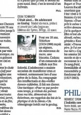 Libération, 2009 Libération, 2009